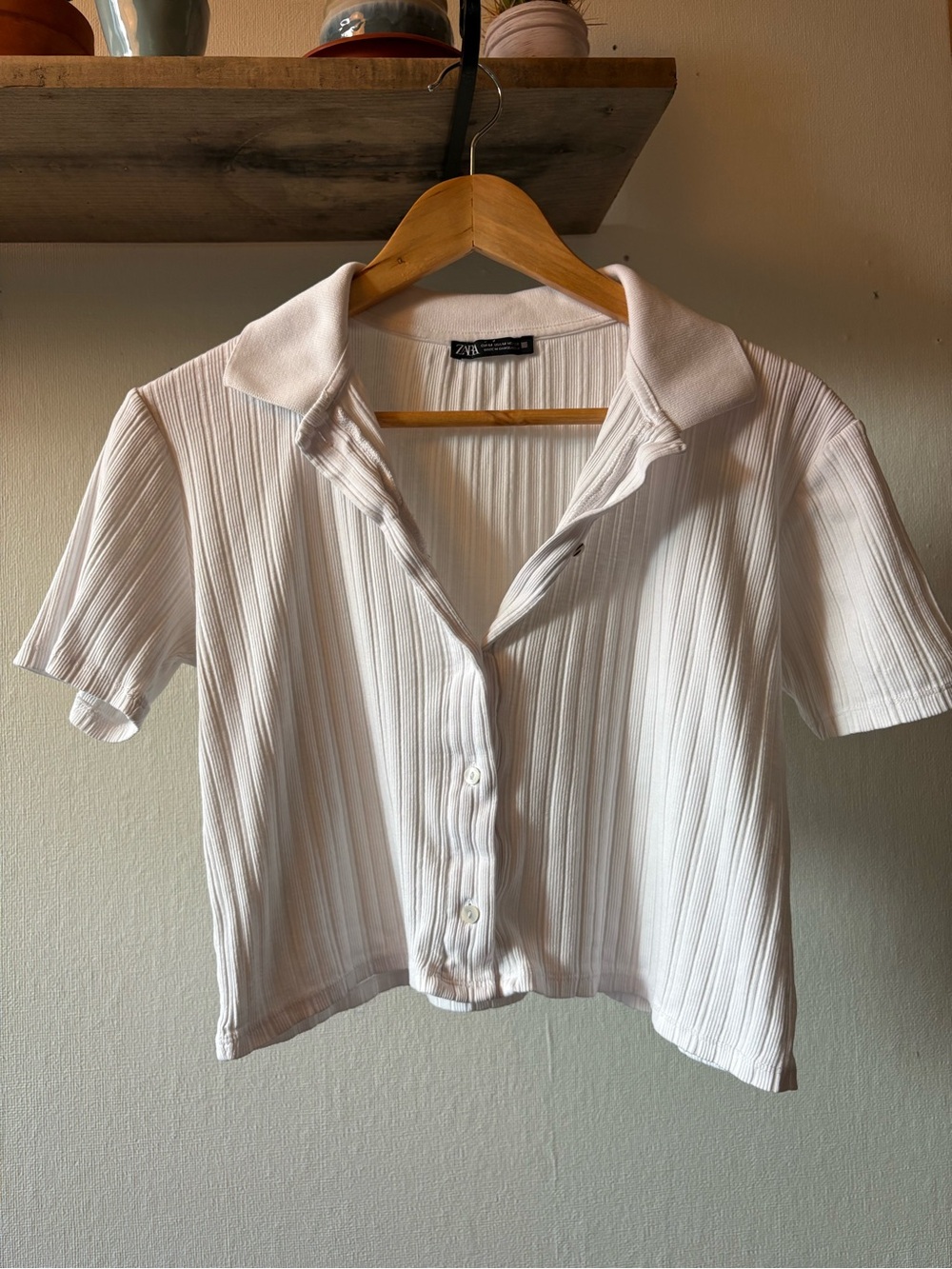 Zara - white button down